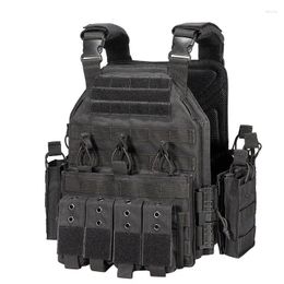 Hunting Jackets Outdoor Multifunctional Tactical Vest With Adjustable Quick Release Real Person Cs Reaction Game Equipment