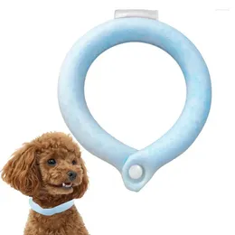 Dog Collars Cat Cooling Collar Neck Tube For Cats Ice Summer Weather Heat Dissipation Pet