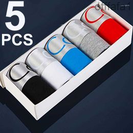 Underpants 1pcs/lot Sexy Designers Men Underwear Cotton Gay Boxer Shorts Boxers Mens Cueca Para Hombre 16H0 V7SH