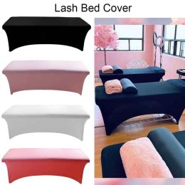 Tools Makeup Tools Professional Special Eyelash Extension Elastic Bed Cover Sheets Stretchable Bottom Cils Table Sheet For Lash Bed Make