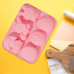 Baking Tools Non-toxic Mould Easter Egg Shaped Silicone Chocolate For Diy Candy Cake Decoration Handmade Home