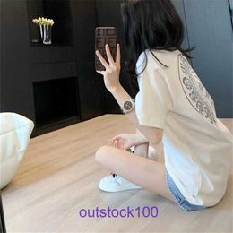 Fashion designer t shirt online store Trendy brand white short sleeved tshirt for women Charcot Heart new highend Sanskrit versatile top Have Real Logo