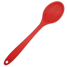 Spoons Silicone Spoon For Cooking Stirring Mixing Soup Baking Nonstick Cookware Serving