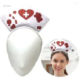 Party Supplies Heart Pattern Hat Headband Girls Makeup Taking Po Halloween Carnivals Cosplay Headpiece