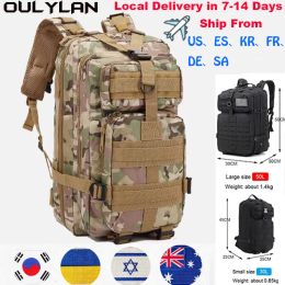 Bags Oulylan Men Army Military 30L/50L Large Capacity Camping Tactical Backpack Outdoor Softback Waterproof Hiking Hunting Bags