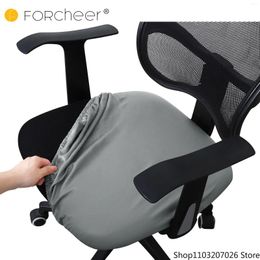 Chair Covers Waterproof Office Seat Cover PU Leather Elastic Computer 1 Piece