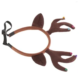 Dog Apparel Christmas Reindeer Antler Headband Puppy Xmas Antlers Headwear Holiday Pet Costume