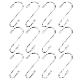 Hooks 12 Pcs Hanging Clothes Curtain Hangers Small Iron Wire Closet Shelving Accessories