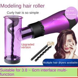 Dryers Hair Dryer Tube Roller Blowing Curly Hair Fan Housing Electric Hair Dryer Magic Hair Dryer Roll Hair Diy Universal Hair Curler