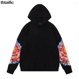 Women's Hoodies Casual Simple Loose Sweatshirt With Word Embroidered Flowers Multi-color Decoration Black S-XL Sizes For Men And Women