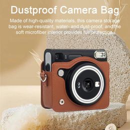 Storage Bags Camera Bag Waterproof Vintage With Detachable Strap For Instax Square Sq40 Dustproof Anti-scratch