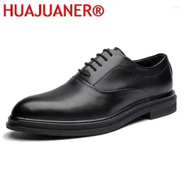 Dress Shoes Mens Formal PU Skin Oxford For Men Italian 2024 Wedding Laces Leather Brogues