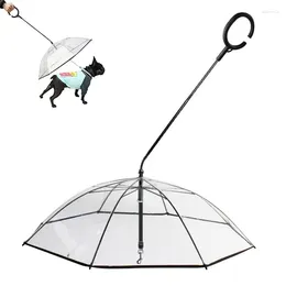 Dog Collars Umbrella For Small Dogs Pet Adjustable Handle C-Shape Angle