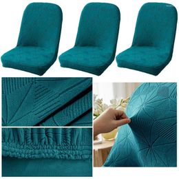 Chair Covers Jacquard Pattern Cover Elastic Slip-resistant Seat Protector For Dining Room Decor Home