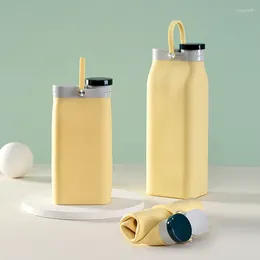 Mugs Explosive Silicone Water Cup Curly Milk Bottle Food High Value Creative Portable Travel Minimalist Sports Cups