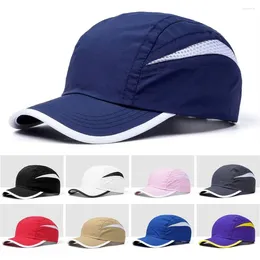 Ball Caps Quick Drying Baseball Cap Leisure Adjustable Thin Breathable Sun Hat Sport Spring Summer