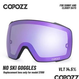 Ski Goggles Copozz Nonpolarized Replacement Lens For Model 21100 Glasses Snow Eyewear Lenses Only Drop Delivery Sports Outdoors Protec Otdp8