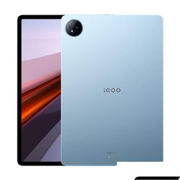 Tablet Pc Original Vivo Iqoo Pad Air Smart 12Gb Ram 256Gb Rom Octa Core Snapdragon 870 Android 11.5 2.8K 144Hz Sn 8.0Mp Face Id Comput Otlfh