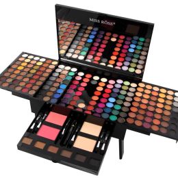 Shadow 194 Colours Shimmer Eye Shadow Professional Matte Glitter Makeup Pallet for Birthday Christmas New Year Gift