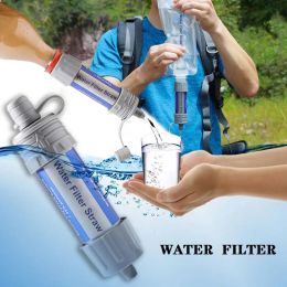 Survival 5000 L Outdoor Water Purifier Personal Emergency Water Philtre Mini Portable Philtre for Outdoor Activities Filtration System