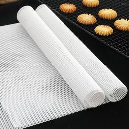 Baking Tools 50x70cm Reusable Silicone Dehydrator Sheets Non Stick Mesh For Fruit Tray Liner