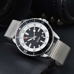 2024 New Men's Trendy and Fashionable Mesh with Quartz Watch