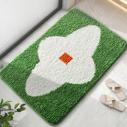 Bath Mats Bathroom Floor Rugs Living Room Modern Anti Slip Mat Machine Made Tuft Thickened Flocked Carpet