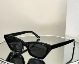 Cat Eye Sunglasses Black Dark Grey for Women Sunnies Lunettes de Soleil Glasses Occhiali da sole UV400 Eyewear