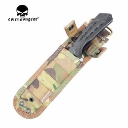 Bags EMERSON Tactical Knife Case military army Utility Pouch MOLLE knife bag EM8332Tactical scabbard, cut! Leisure Gym Hunting Bags