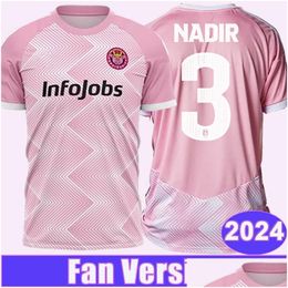 Soccer Jerseys 2024 Porcinos Fc Nadir Jacobo O.Coll Dorkis Home Powder Colour Football Shirt Short Sleeve Aldt Uniforms Drop Delivery S Ot1Wt