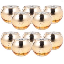 Candle Holders Ball Glass Holder Jar Tea Light Exquisite Votive Candles Making Cup Craft Tealight