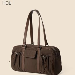 Spring New Nylon Large Capacity Shoulder Bag Daily Fashion Simplicity Handbag Sports and Leisure