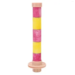 Other Bird Supplies Parrot Sand Stand Stick Easy To Instal Quartz Sands Clean Wearproof Metal Stable For Cockatiel