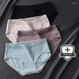 Women's Panties Underwear Cotton Antibacterial Briefs Sexy Lingerie Female Casual Girls Ladies Underpants Women Intimate