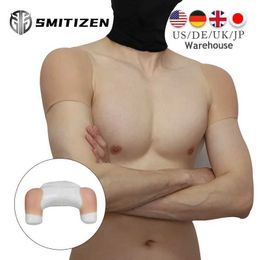 Breast Pad Roanyer Silicone Shoulder for Crossdresser Push-Up Shoulder Region Pads Male to Female 1 Pair Wearable Drag Queen Costumes 240330