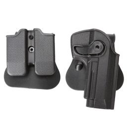 Outdoor waist tactical quick pull holster CS field plastic clip sleeve 1911/M92/G17GK quick pull holster