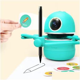 Drawing Painting Supplies Kids Innovative Ding Robot Technology Matic Learning Art Training Hine Intelligece Toys Quincy Artist 240117 Dhx4Z