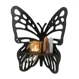 Decorative Plates Butterfly Corner Shelf Display With Frame Wall Shelves Hanging Stand Christmas Holders Storage For Bedrooms