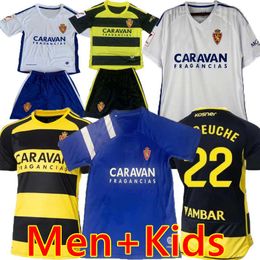 2023 2024 Real Zaragoza soccer jerseys Special-Edition Negredo camisetas de futbol LOZANO ALEX BERMEJO Cala CAMISETA 92 93 men kids kit SOBRINO Cadiz football shirts
