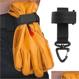 Camp Furniture Hghys Clips For Work Adjustable Glove Holder Clip Construction With Hook Emergency Firefighting Rescue Turnout Drop De Dh3E1