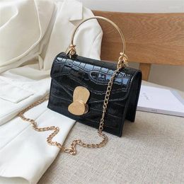 Shoulder Bags Retro Casual Women Totes Female Leather Solid Color Chain Hbag Pu Hbags Exquisite Bag 9928