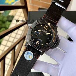 Movement Luxury Mechanical Watch Swiss Automatic Sapphire Mirror 47mm 13mm Imported Rubber band Brand Designers Wrist CXWQ
