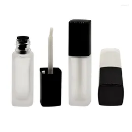 Storage Bottles Spot Empty Tube Lip Glaze Packaging Material 6ml Gloss Glass Bottle Frosting And