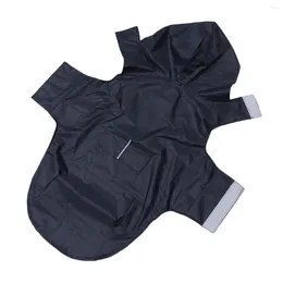 Dog Apparel Rain Jacket Raincoats Waterproof Poncho Windproof Hooded Pet Reflective Puppy