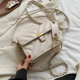 Bag Small Chain Designer PU Leather Crossbody Bags For Women 2024 Women's Trend Handbags Trending Hand