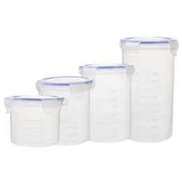 Storage Bottles Cereal Canister Holder Crisper Set Candy Jars Flour Canisters With Airtight Lids