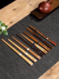 Chopsticks Japanese Style Art Handmade Bamboo Household Pot Sushi Natural Tableware