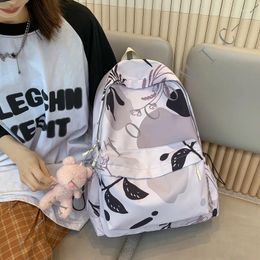 Backpack Schoolbag Female Large Capacity Leisure Junior High School Student