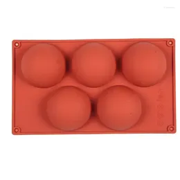 Baking Moulds 3D Half Ball Pastry Silicone Mould For Halfspere Chocolate Cookie Cake Pudding Moulds