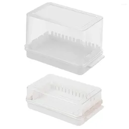 Plates Butter Storage Holder Fridge Organiser Case Kitchen Container Cheeses Keeper Holders Home